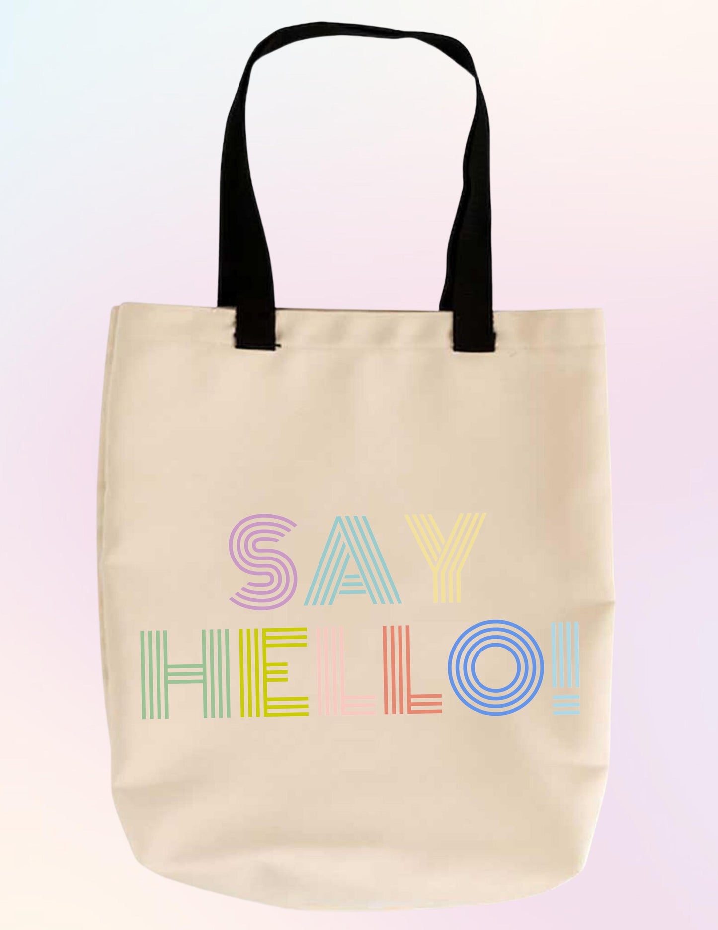 SAY HELLO TOTE BAG