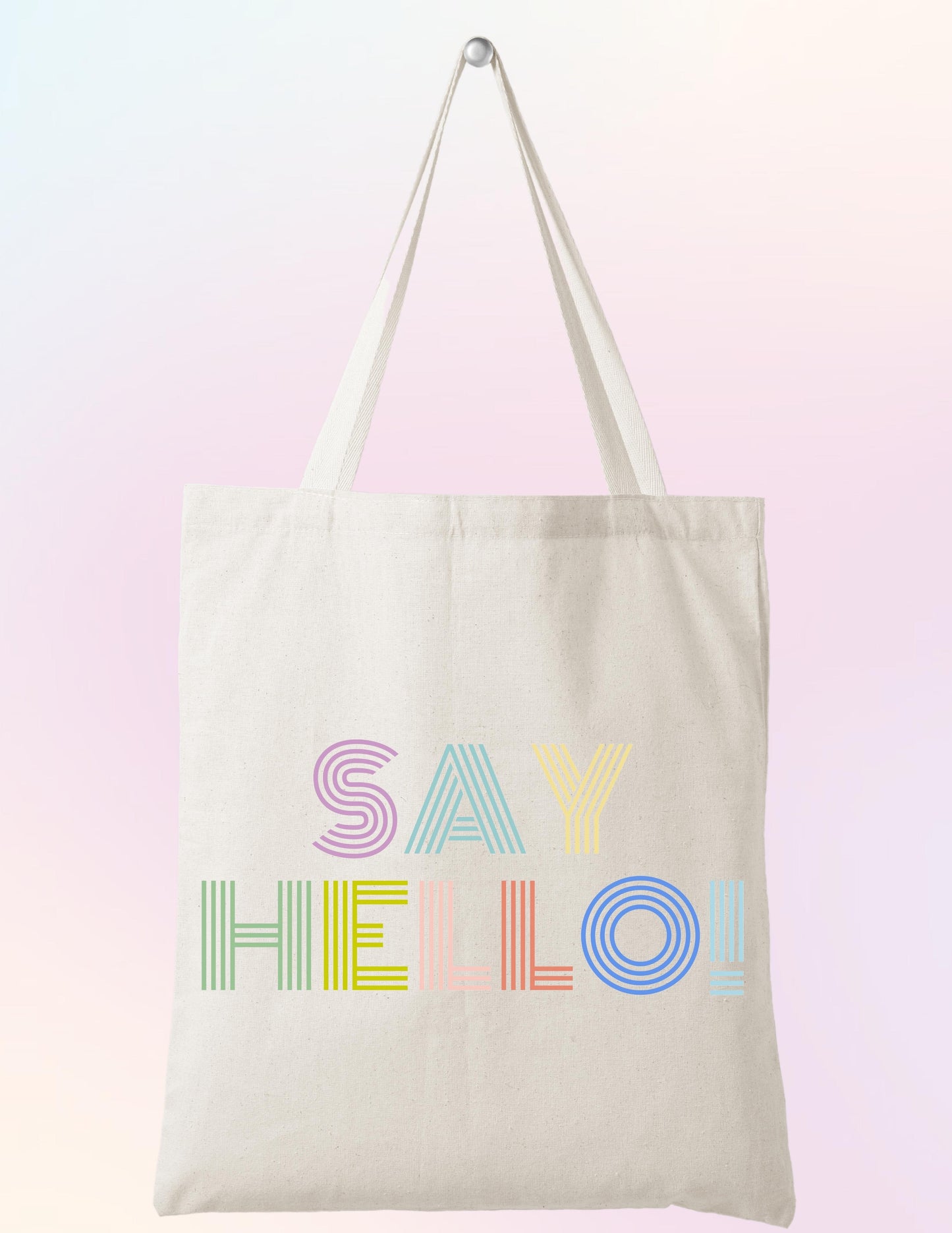 SAY HELLO TOTE BAG