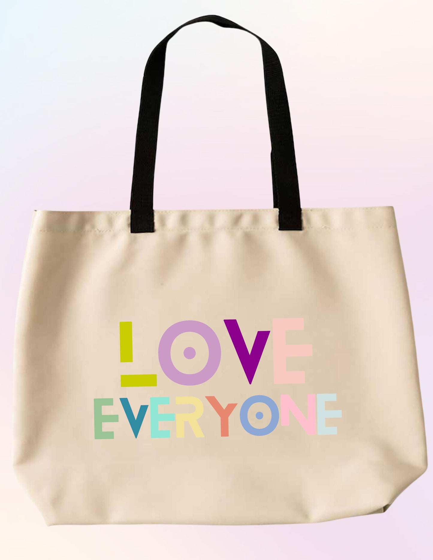 LOVE EVERYONE TOTE BAG