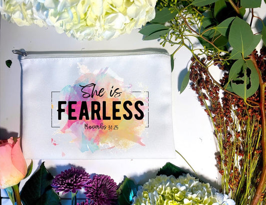 SHE’S FEARLESS PENCIL/ACCESSORIES BAG