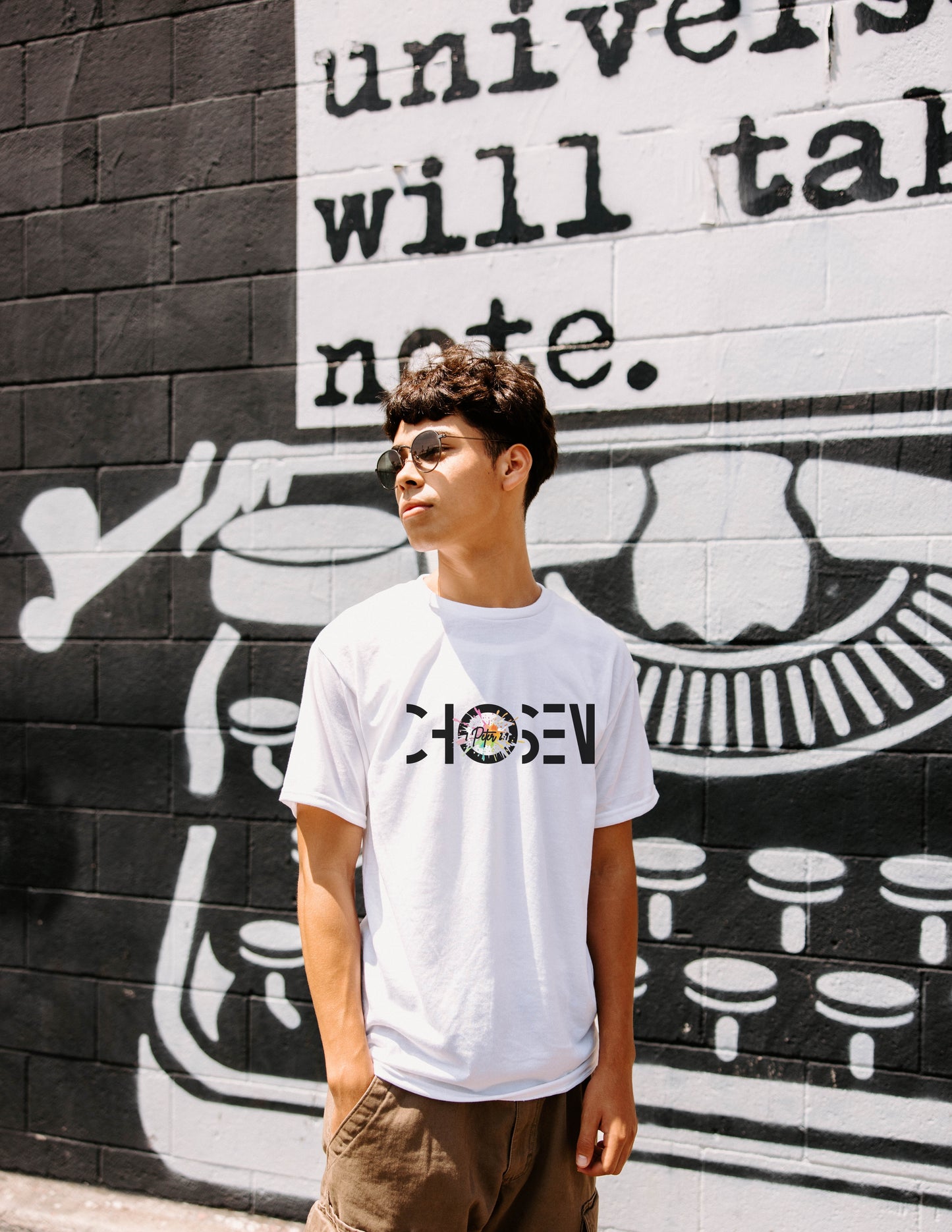 CHOSEN 1 PETER 2:9 COLOR SPLASH T-SHIRT