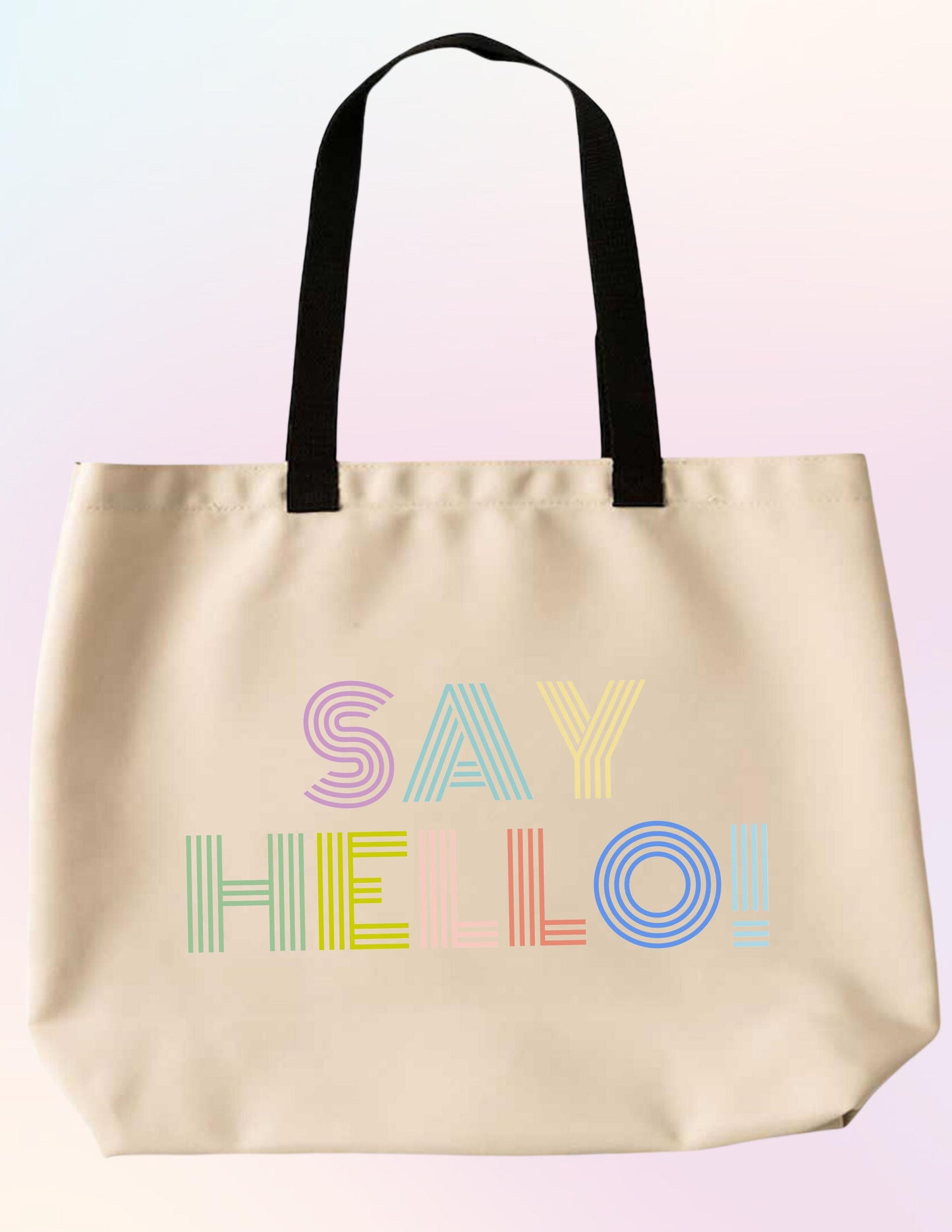 SAY HELLO TOTE BAG