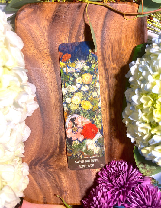 UNFAILING LOVE FLORAL BOOKMARK